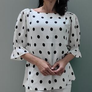 NWT Polka Dot Top